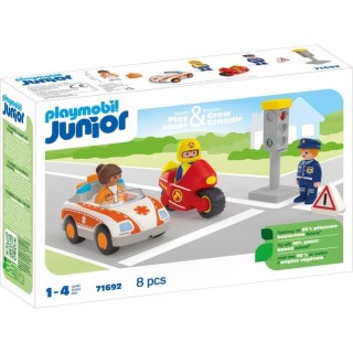 playmobil playmobil junior heroes del dia a dia