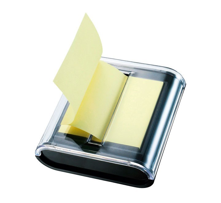 dispensador z-notes info 75x75 negro 5643-01