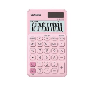 calculad. bolsillo casio sl-310uc 10dig. rosa