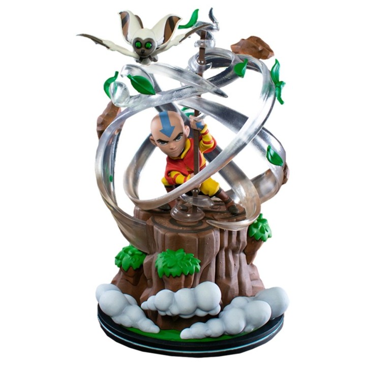 quantum mechanix figura quantum mechanix avatar: the last airbender aang 23 cm  q - fig max elite
