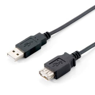 equip cable equip alargo usb 2.0 tipo a  macho -  hembra 3m