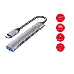 Equip Hub Usb Tipo C 3.2...