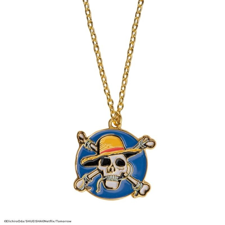 cinereplicas collar cinereplicas one piece monkey d. luffy logo