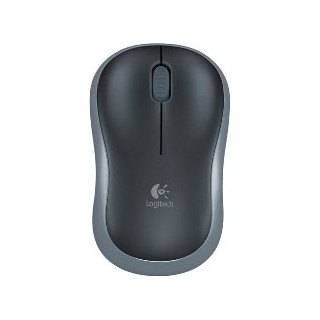 logitech mouse raton logitech m185 optico wireless inalambrico gris 2.4ghz