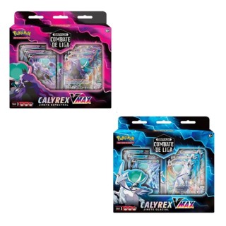 pokemon tcg juego de cartas pokemon tcg barajas de combate calyrex vmax 6 unidades ingl?s