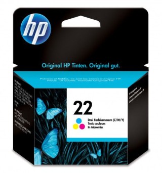 hp 22 cartucho de tinta tricolor hp22 (c9352ae)