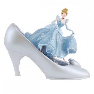 enesco figura decorativa enesco disney 100 cenicienta con zapato