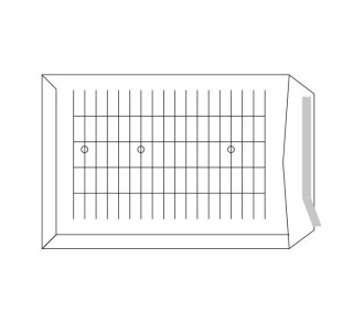 c.500 sobres sam 162x229 v.dcha blanco  a-16023 vd