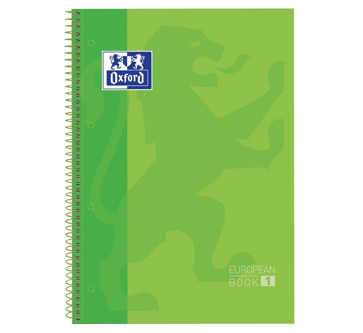 cuad. oxford ebook 1 a4 80h 5x5 t/ext ver manz