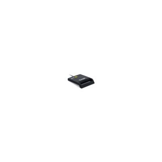 lector de tarjetas externo tooq tqr-211b dnie sim usb-c negro