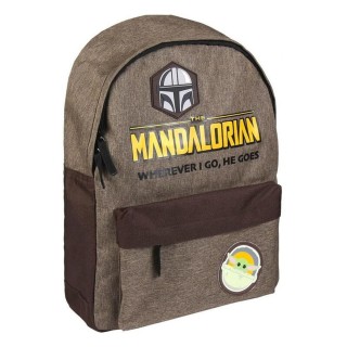 cerd? mochila casual cerd? star wars the mandalorian wherever i go he goes