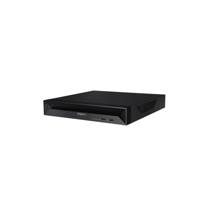 hanwha qrn-830s grabadore de video en red (nvr) negro