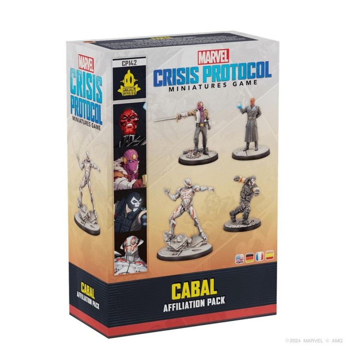 juegos juego de mesa marvel crisis protocol cabal affiliation pack edad recomendada 14 a?os