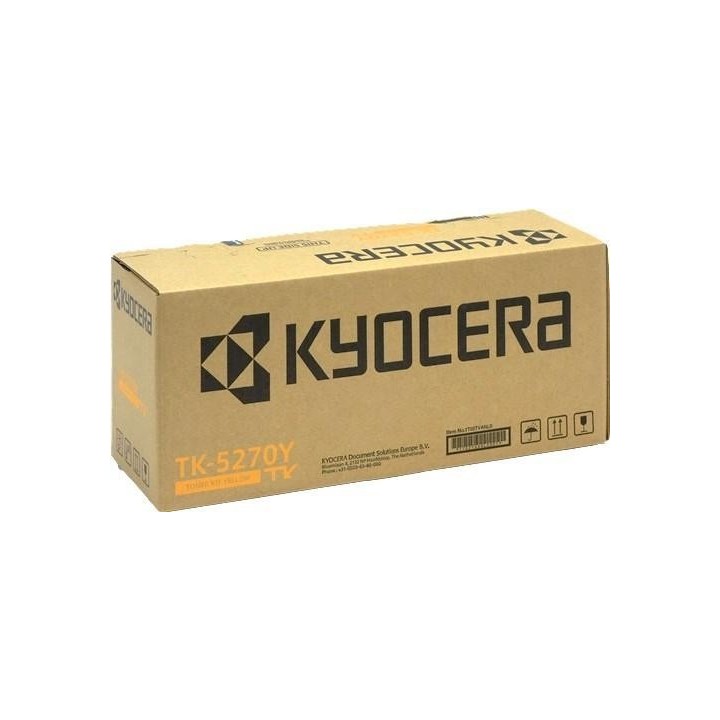 toner original kyocera tk5270y amar 6k