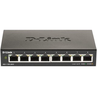 d - link switch d - link 8 puertos 10 - 100 - 1000 gestionable easysmart