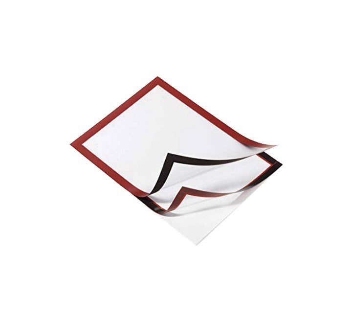 b. 5 marco durable  duraframe magn a3 rojo