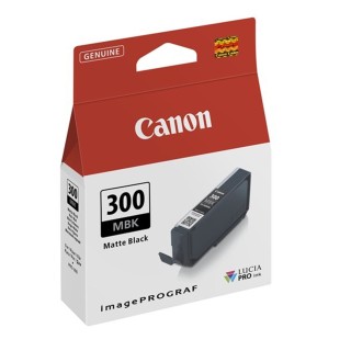 canon cartucho canon pfi - 300 mbk negro mate