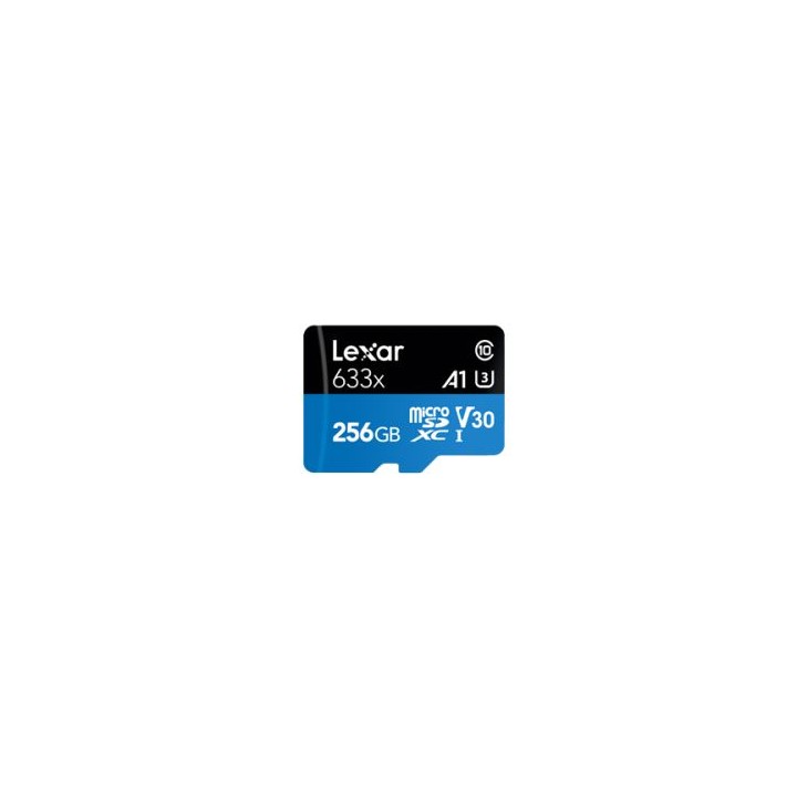 lexar 633x 256 gb microsdxc uhs-i clase 10