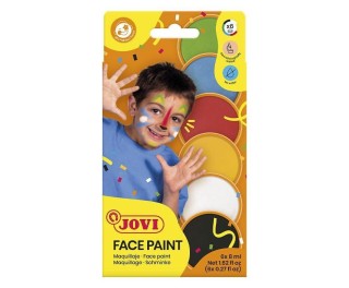 caja 6 botes jovi face paint stdo 8ml 171