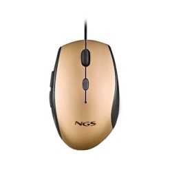 Raton Optico Ngs Moth Gold...