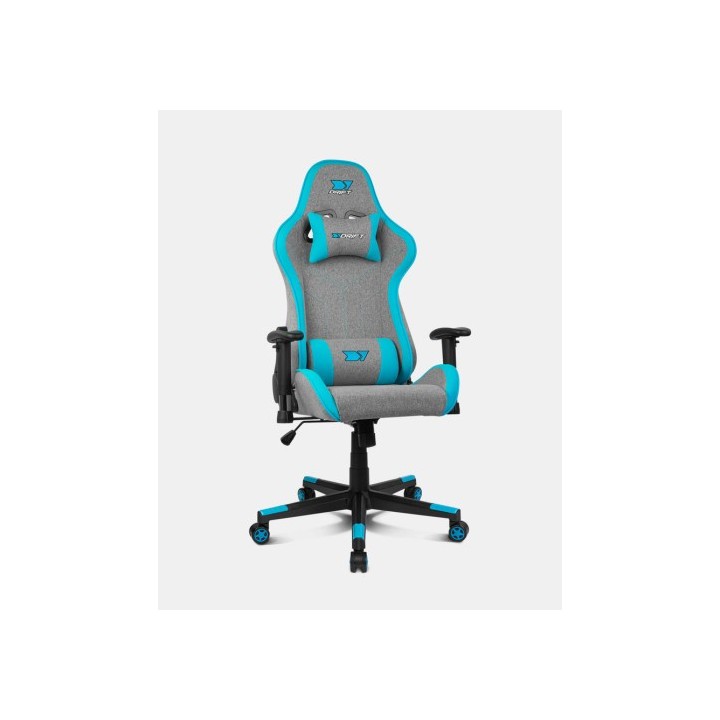 drift dr90 pro silla para videojuegos de pc asiento acolchado azul, gris