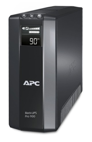 apc back-ups pro sistema de alimentacion ininterrumpida (ups) linea interactiva 0,9 kva 540 w 5 sali