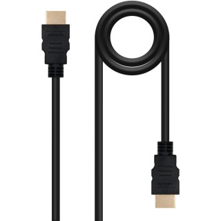 nanocable cable nanocable hdmi macho - macho negro 1.8m