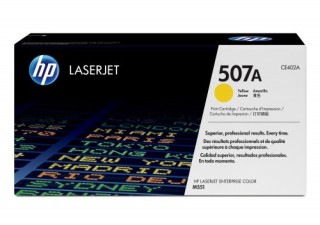 hp 507a toner hp507a amarillo (ce402a)