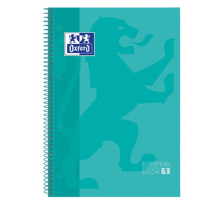 cuad. oxford ebook 1 a4 80h 5x5 t/ext menta