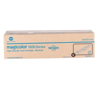 toner laser negro konica minolta original a0v301h