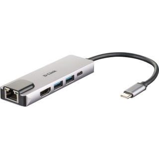 d - link hub d - link dub - m520 2 usb 3.1 hdmi rj45 usb tipo c