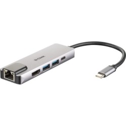 Hub Usb-c D-link 5 En 1...