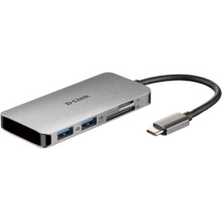 Hub Usb-c D-link 6 En 1...