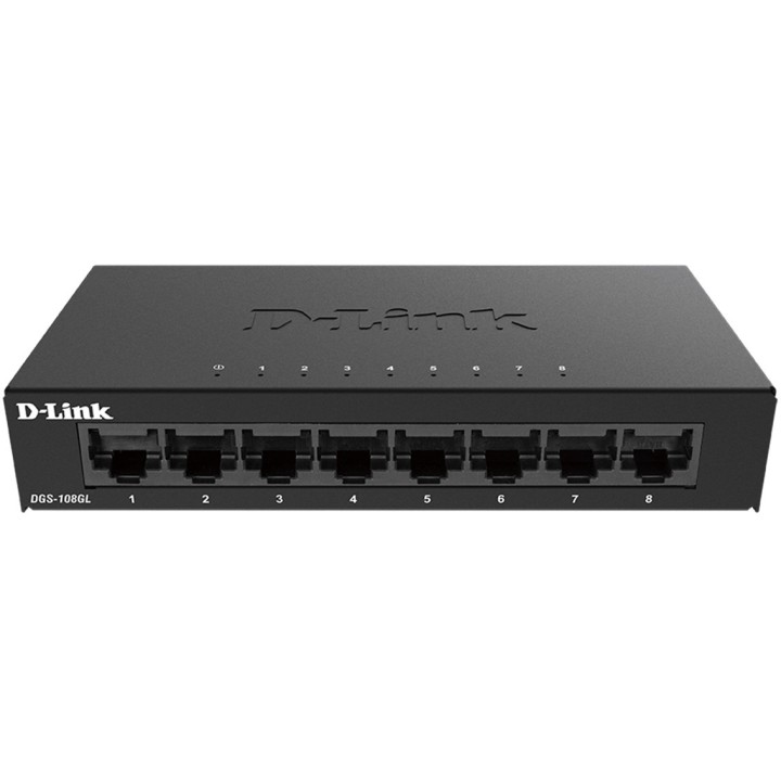 d - link switch d - link 8 puertos gigabyte plug & play metal