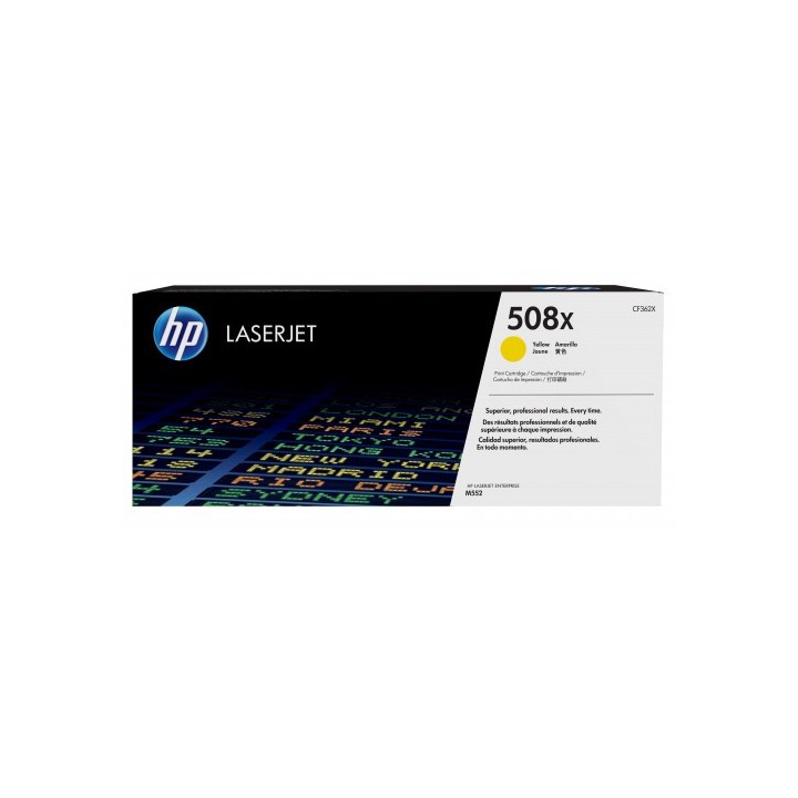 hp 508x toner hp508x amarillo (cf362x)