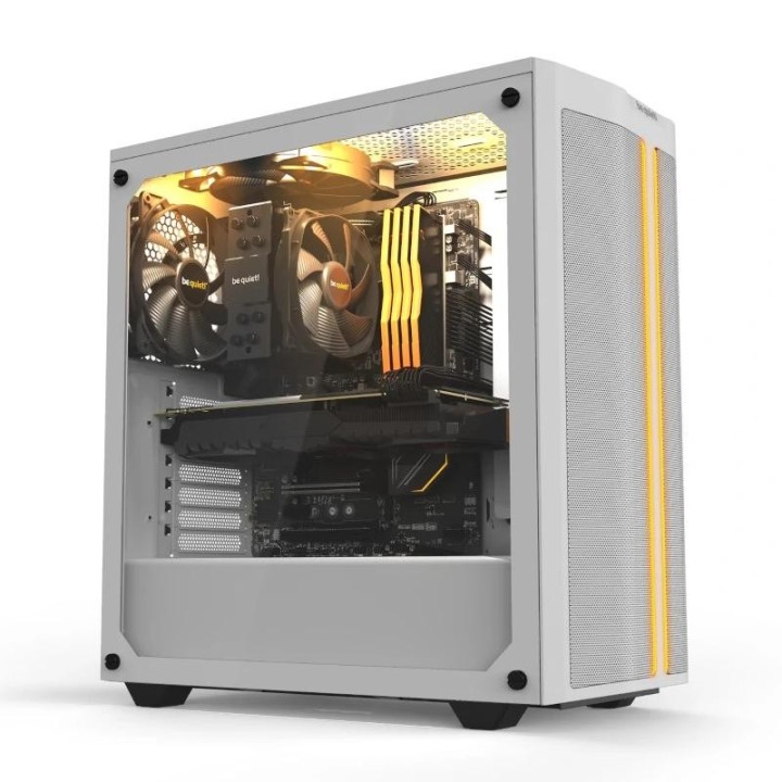 be quietcaja pure base 500dx white argb