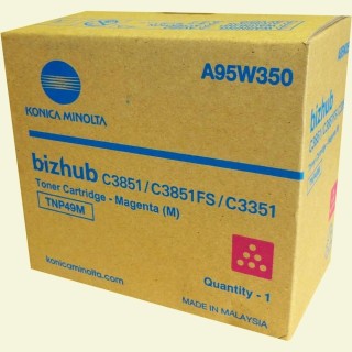 toner minolta original c3351 magenta