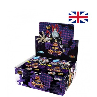 jasco games juego de cartas my hero academia booster box display ola 4 league of villains (24 unidad