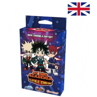 jasco games juego de cartas my hero academia deck loadable content league of villans