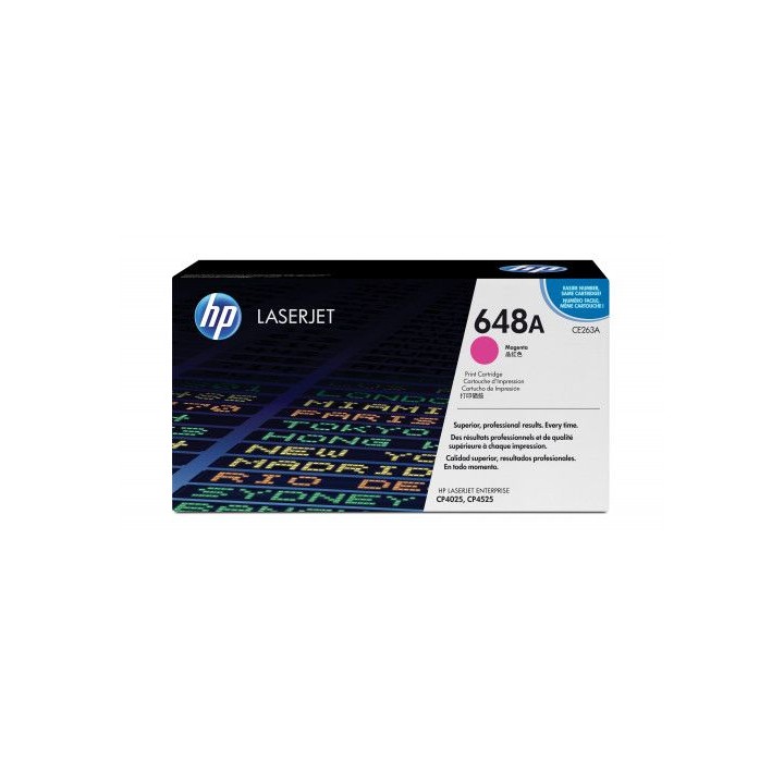 hp 648a toner hp648a magenta (ce263a)