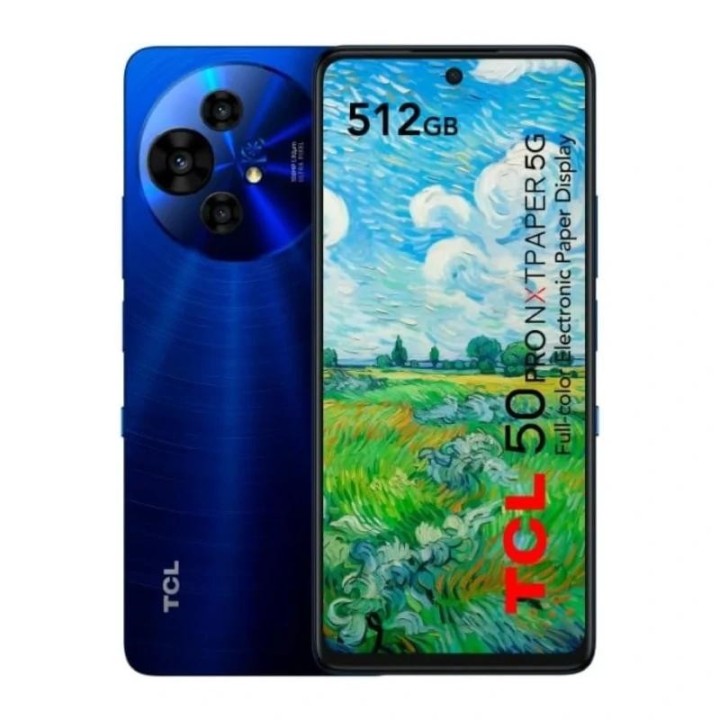 tcl 50 pro nxtpaper 5g 6.8 fhd+ 8+8gb 512gb blue