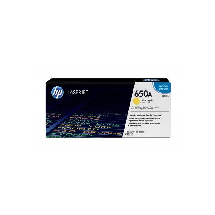 hp 650a toner hp650a amarillo (ce272a)