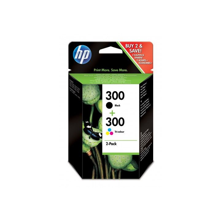 cartucho hp 3002-pack black/tri-color (cn637ee)