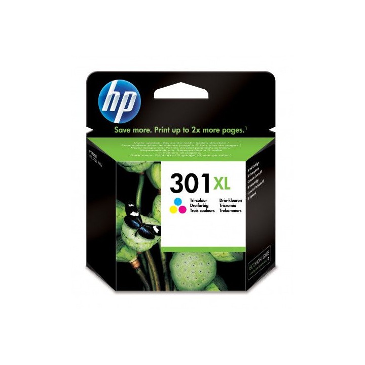 hp 301xl cartucho de tinta tricolor hp301xl (ch564eeabe)
