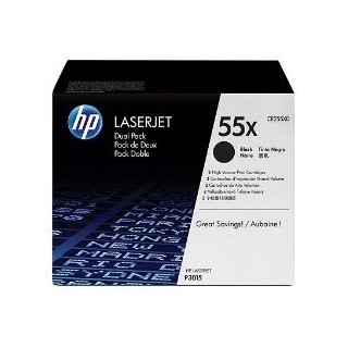 hp toner hp 55x ce255xd negro 12500 paginas ce528a -  ce526a