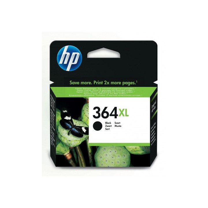 hp 364xl tinta hp photosmart c6380/cn255b/premium w/b109a negro hp364xl /cn684ee