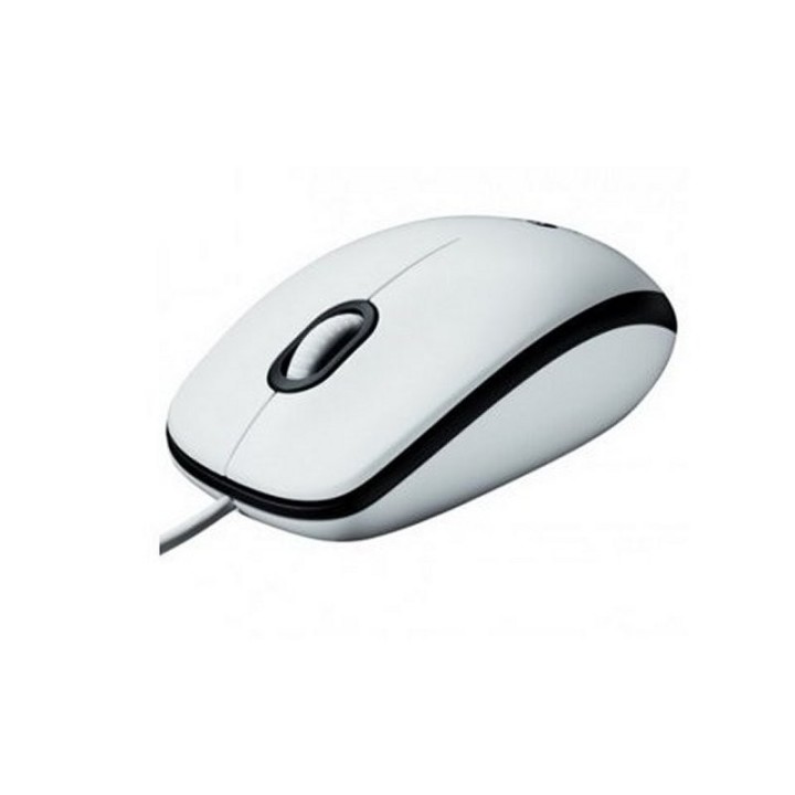 logitech b100 rat?n blanco oem
