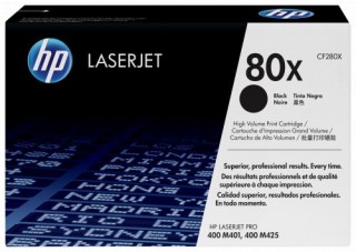 hp 80x toner hp80x negro (cf280x)