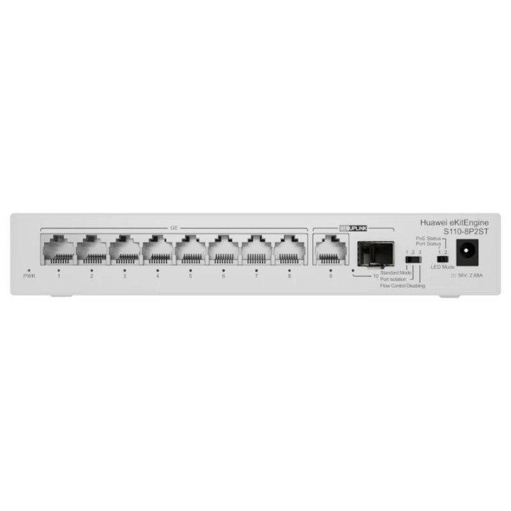 huawei s110-8p2st switch 8xge poe+ 1xge sfp