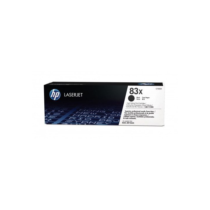 hp 83x toner hp83x negro (cf283x)